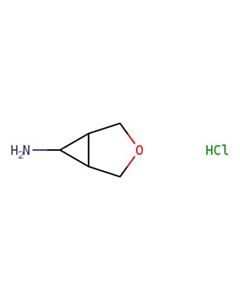 Astatech 3-OXABICYCLO[3.1.0]HEXAN-6-AMINE HCL, 97.00% Purity, 0.1G